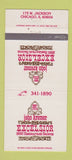 Matchbook Cover - John Kremer Excelsior Restaurant Chicago IL 30 Strike