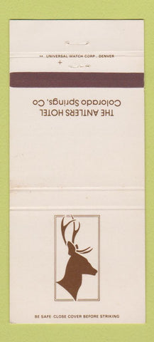 Matchbook Cover - Antlers Hotel Colorado Springs 30 Strike