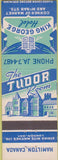 Matchbook Cover - King George Hotel Hamilton ON