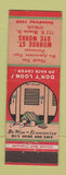 Matchbook Cover - Monroe St Dye Works Spokane WA