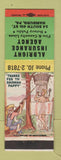 Matchbook Cover - Albright Insurance Agency Hamburg PA hillbilly