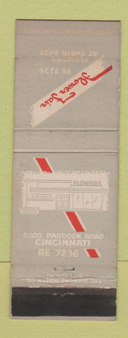 Matchbook Cover - Flower Fair Cincinnati OH