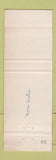 Matchbook Cover - Salonika Restaurant Halifax NS