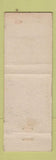 Matchbook Cover - Pick's Restaurant Massilon OH hillbilly