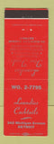 Matchbook Cover - Leandies Cocktails Detroit MI WEAR