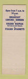 Matchbook Cover - L'Aiglon Restaurant Lansing MI