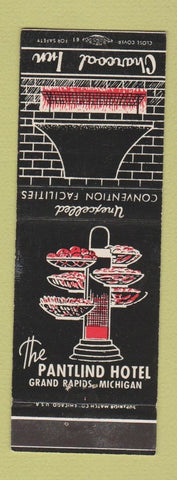 Matchbook Cover - Paintlind Hotel Grand Rapids MI Charcoal Inn