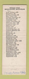 Matchbook Cover - Beat em All Bar Muskegon MI WEAR