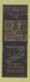 Matchbook Cover - Fisher's Restaurant Detroit MI WEAR