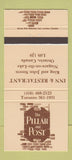 Matchbook Cover - Pillar and Post Niagara on the Lake ON 30 Strike
