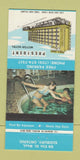Matchbook Cover - President Motor Hotel Sudbury ON girlie 30 Strike