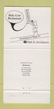 Matchbook Cover - Holy Cow Indian Restaurant London UK England 30 Strike