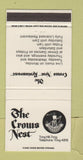 Matchbook Cover - The Crows Nest Tring Hill UK  30 Strike