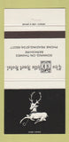 Matchbook Cover - White Hart Hotel Sonning on Thames Berkshire UK 30 Strike