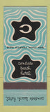 Matchbook Cover - Condado Beach Hotel San Juan Puerto Rico 30 Strike