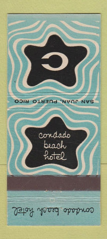 Matchbook Cover - Condado Beach Hotel San Juan Puerto Rico 30 Strike
