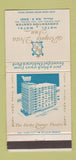 Matchbook Cover - Royale Vista Inn Hotel Motel Hot Springs AR 30 Strike