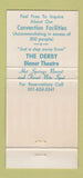 Matchbook Cover - Royale Vista Inn Hotel Motel Hot Springs AR 30 Strike