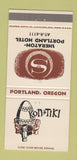 Matchbook Cover - Kon Tiki Portland OR Sheraton 30 Strike