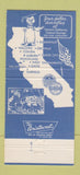 Matchbook Cover - Central California Federal Savings Oroville Colusa 30 Strike