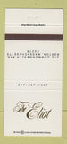 Matchbook Cover - The Eliot Boston MA 30 Strike