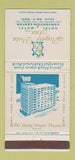 Matchbook Cover - Royale Vista Inn Hotel Motel Hot Springs AR 30 Strike