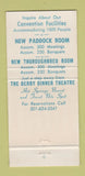 Matchbook Cover - Royale Vista Inn Hotel Motel Hot Springs AR 30 Strike