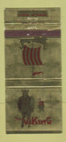 Matchbook Cover - The Viking Casper WY  30 Strike