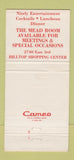 Matchbook Cover - The Viking Casper WY  30 Strike