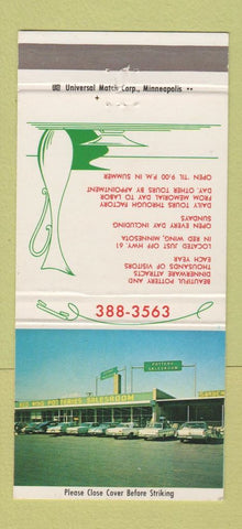 Matchbook Cover - Red Wing Pottery MN 30 Strike