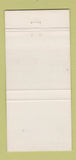 Matchbook Cover - Scoundrels Restaurant Diamond Beach NJ 30 Strike