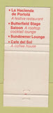 Matchbook Cover - Sheraton Harbor Island Hotel San Diego CA 30 Strike