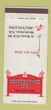 Matchbook Cover - Country Fare Inn Moultonboro NH 30 Strike