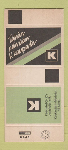 Matchbook Cover - Finn Match Finland 30 Strike