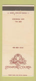 Matchbook Cover - Stanford Court San Francisco CA WEAR 30 Strike