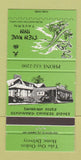 Matchbook Cover - Tien Kue Inn Tavern Burlington ON Chinese 30 Strike