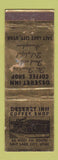 Matchbook Cover - Desert Inn Coffee Shop Salt Lake City UT WORN