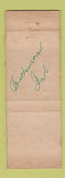 Matchbook Cover - Vi Porfidio's Wishing Well Richmond IN Christmas