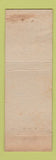 Matchbook Cover - Freeman Men's Shoes Mayfair Brooklyn NY