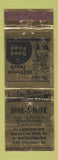 Matchbook Cover - Dine A Mite Lewisburg Mifflinburg PA WEAR