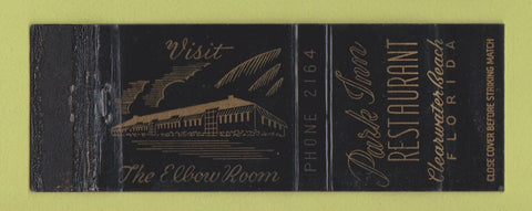 Matchbook Cover - Park Inn Restaurant Clearwater Beach FL WORN