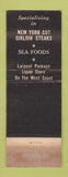 Matchbook Cover - Park Inn Restaurant Clearwater Beach FL WORN