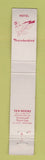 Matchbook Cover - Thunderbird Hotel Casino Las Vegas NV 10 Strike