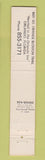 Matchbook Cover - MJ's New York Times Orlando FL 10 Strike