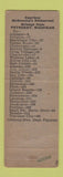 Matchbook Cover - McKenny's Restaurant Petoskey MI