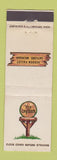 Matchbook Cover - The Log Mark Gaylord MI