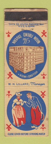 Matchbook Cover - Warm Friend Tavern Holland MI WEAR