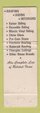 Matchbook Cover - Alllied Distributors Detroit MI lumber