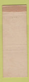 Matchbook Cover - Seemore Plastic Covers Detroit MI WEAR