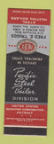 Matchbook Cover - Pacific Steel Boiler Fred Triggs Des Moines IA